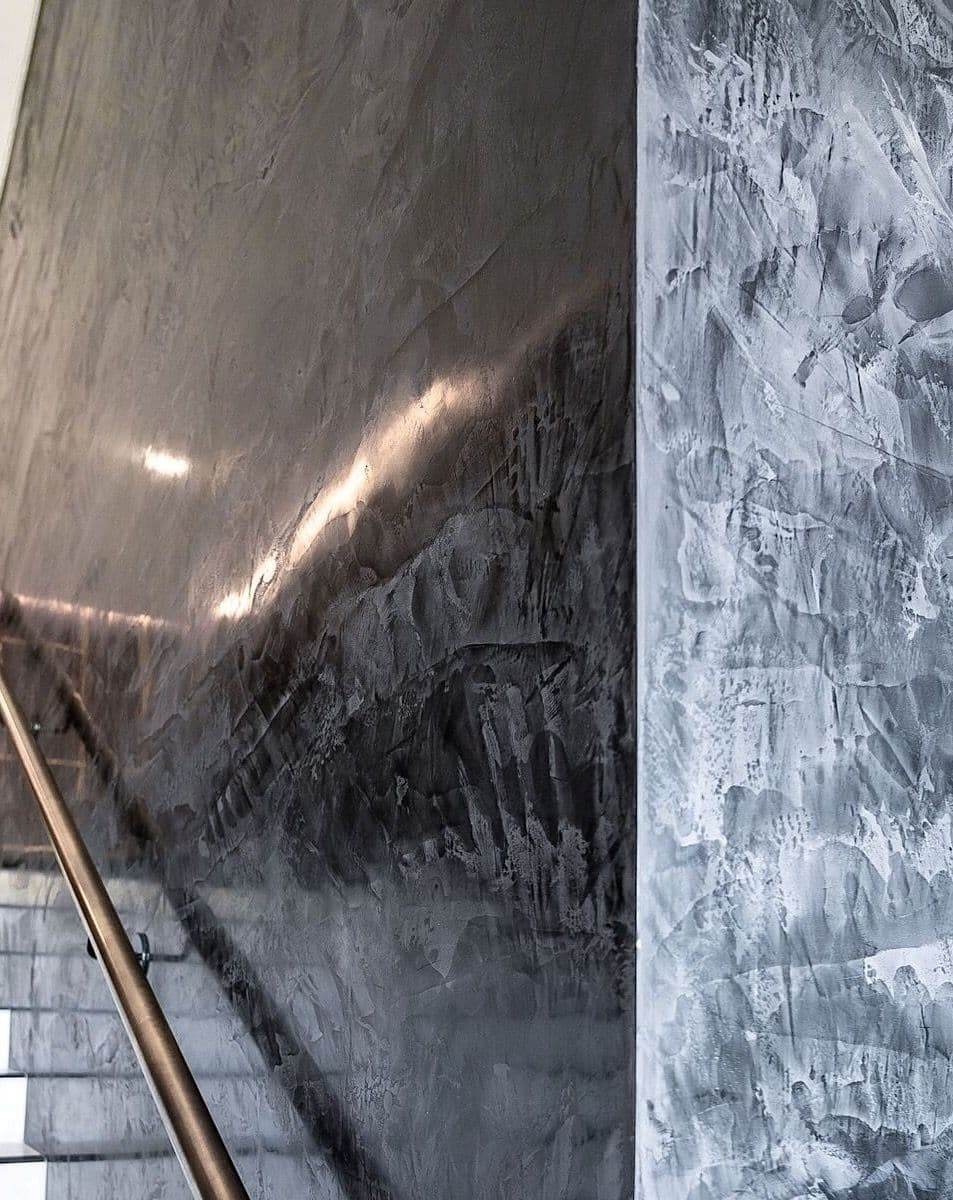 Venetian Plaster Wall Application