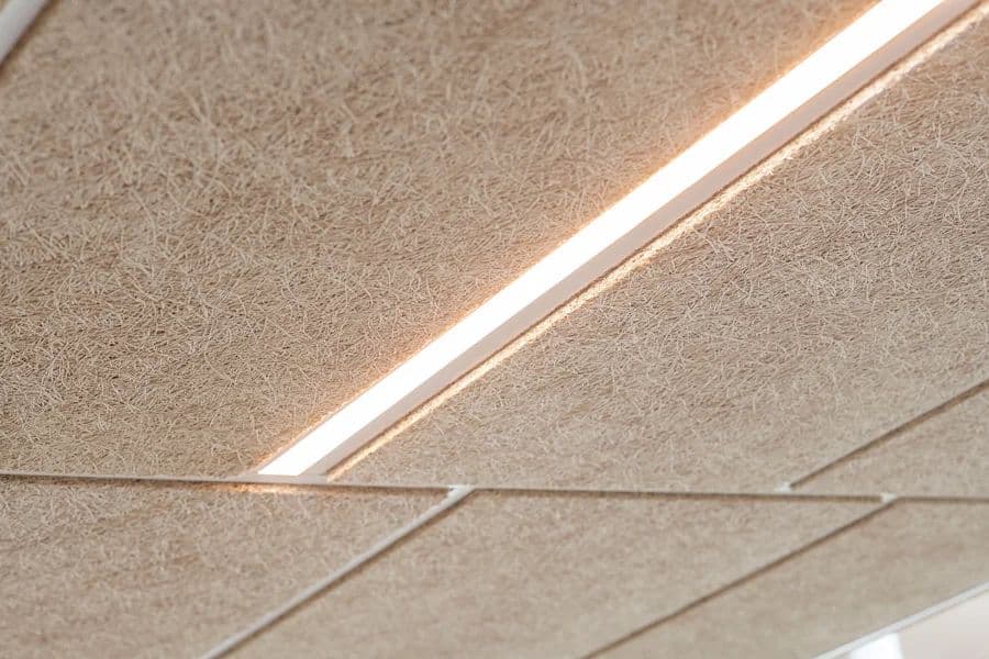 Acoustic Panel Ceiling Detail
