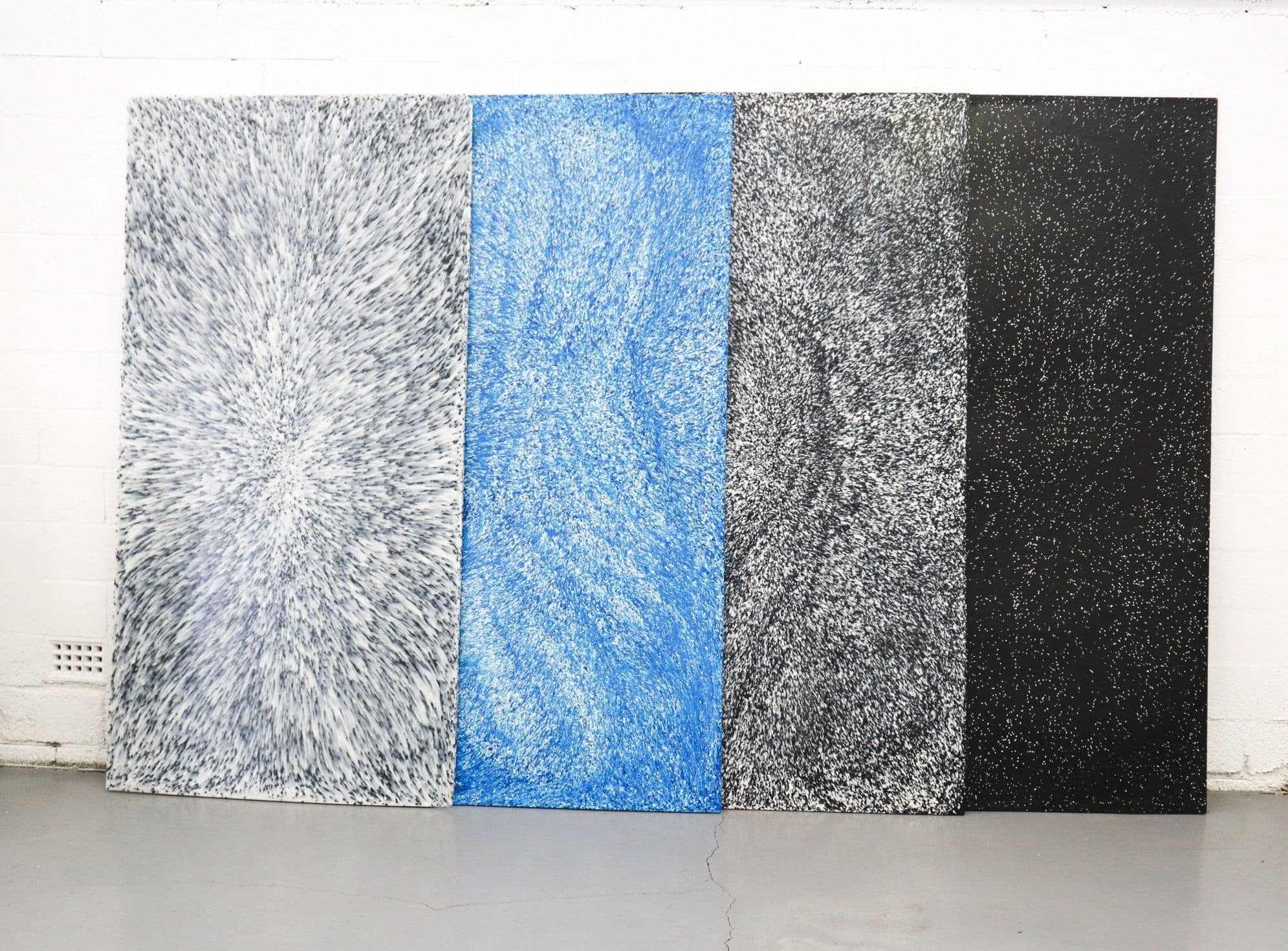 Recycled Plastic Sheets Standing