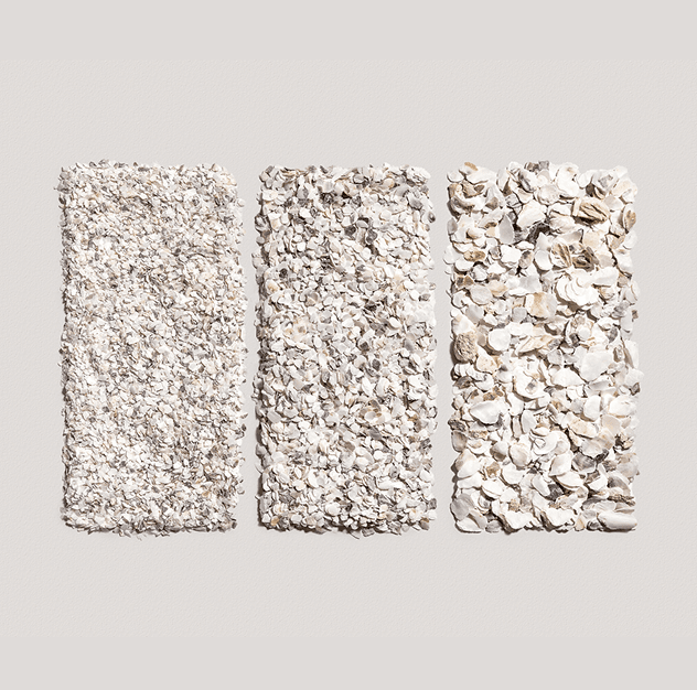 Circular Sea Milled Oyster Shells