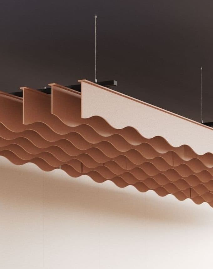 Acoustic Baffles Felt Wave