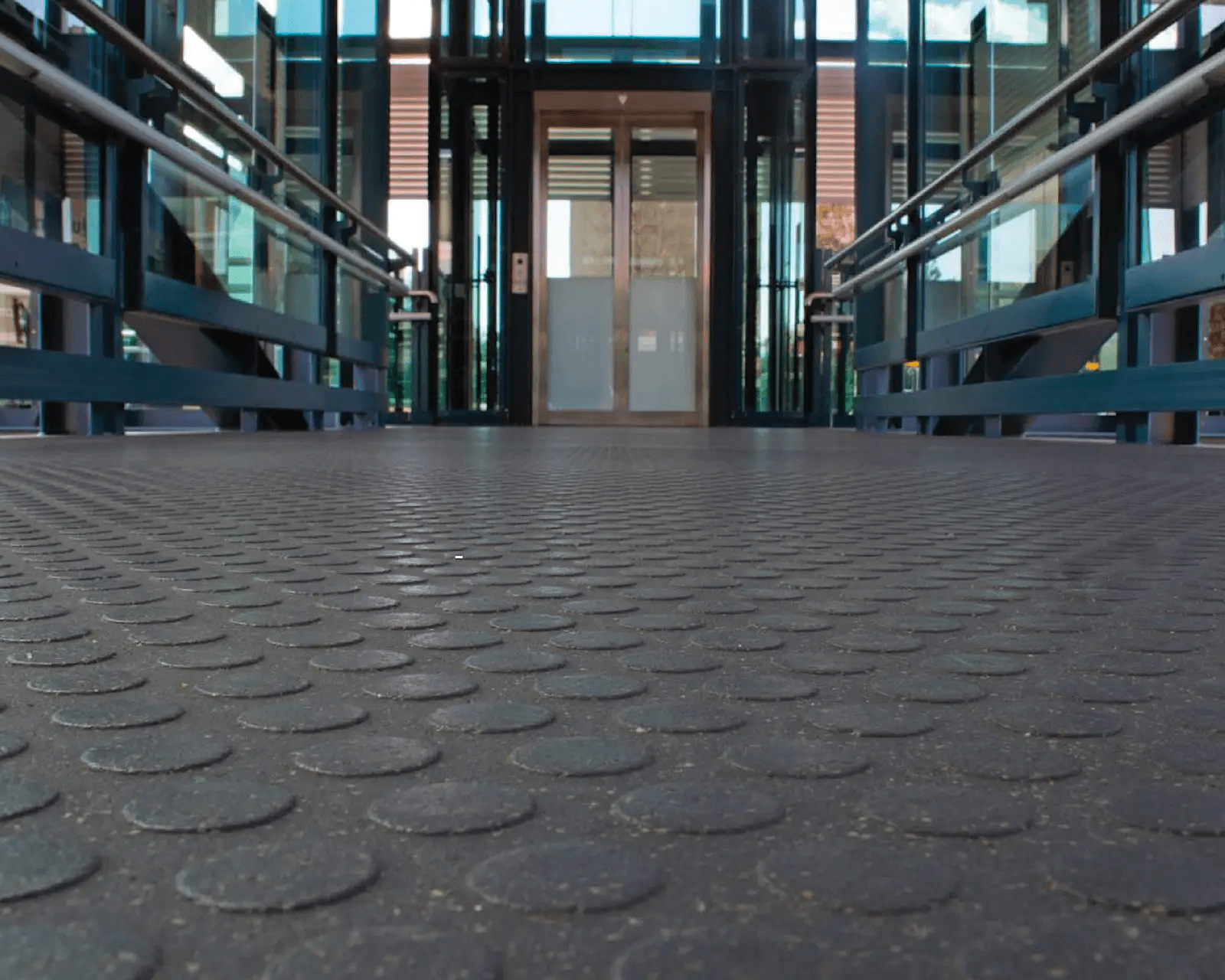 Low-Profile Cork Flooring Detail