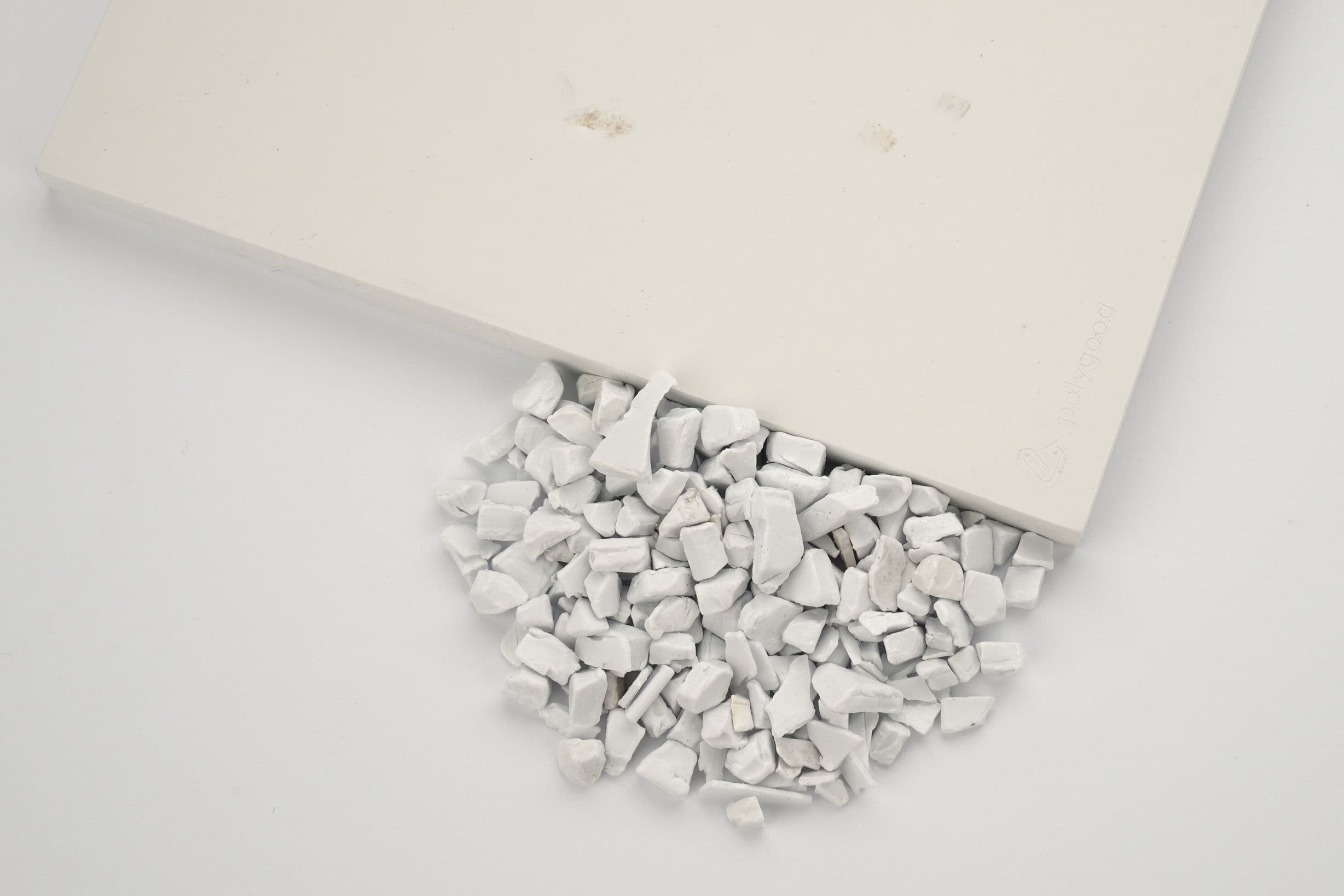 Flecked White Panel Raw Materials