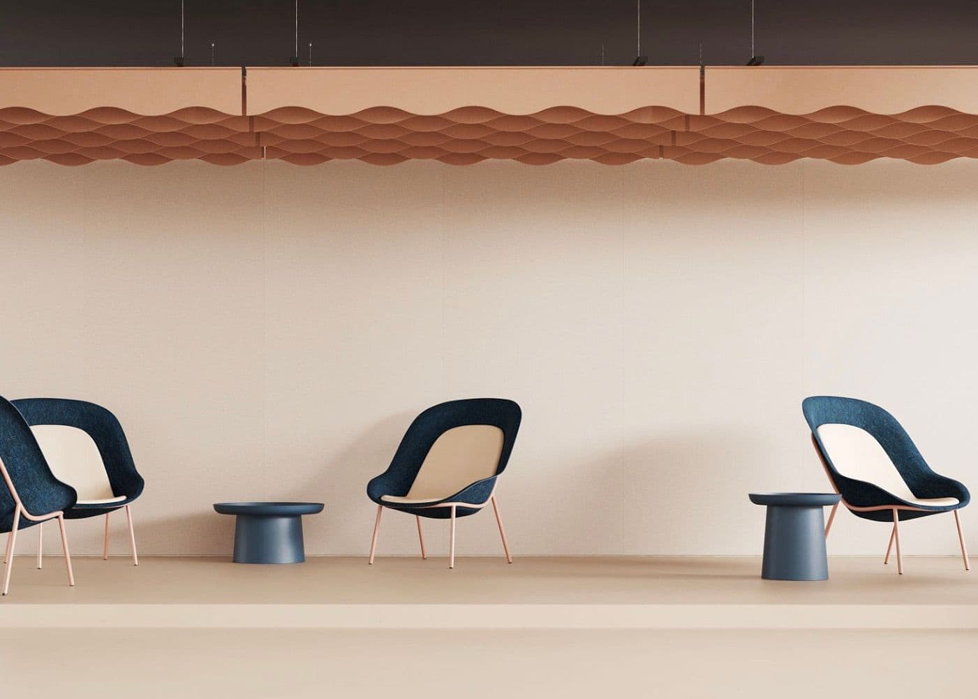 Acoustic Baffles Felt Wave