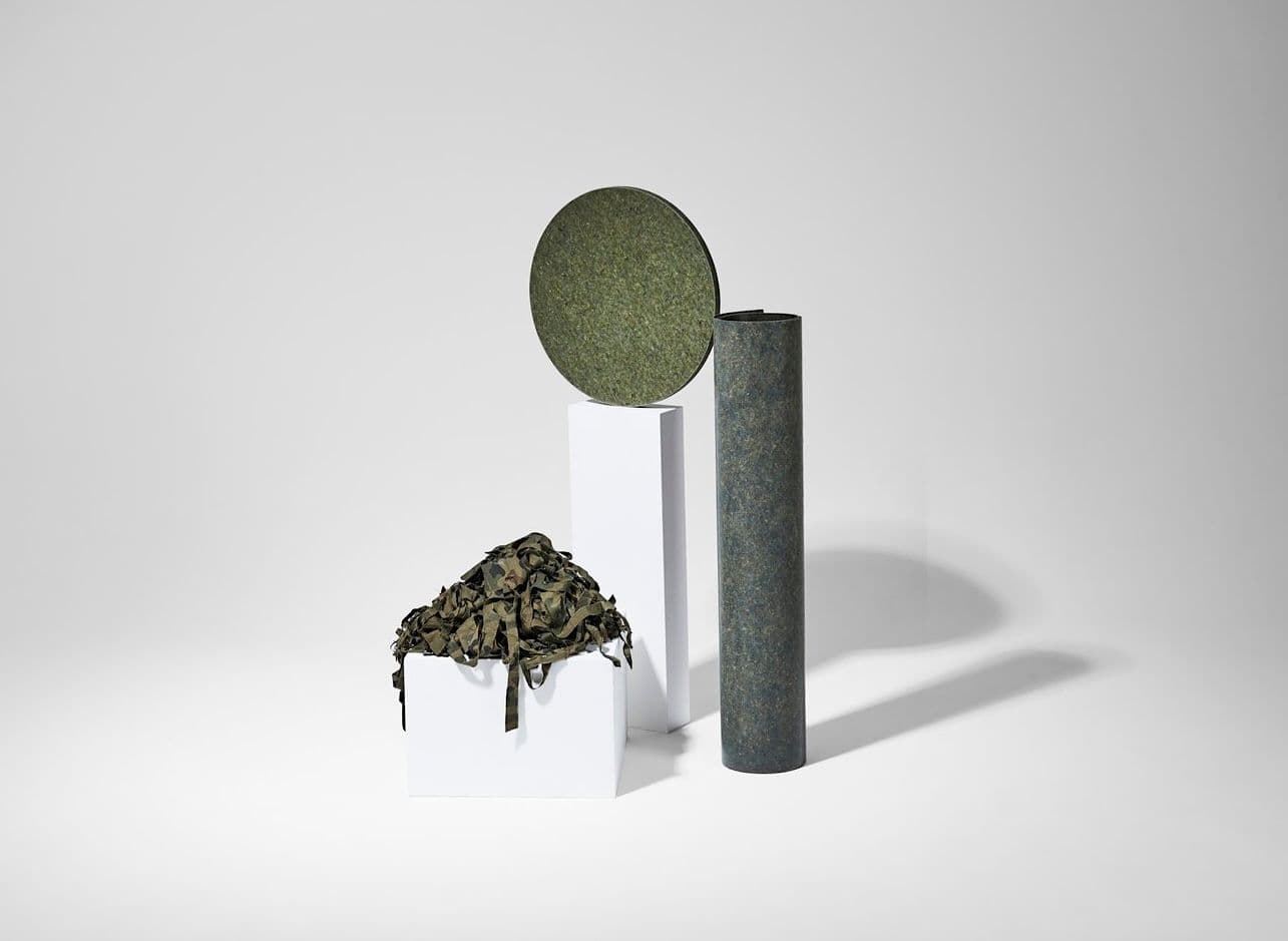 Recycled Textile Veneer Materiality