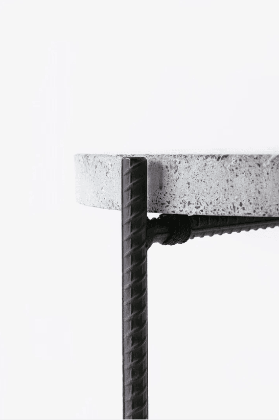 Terrazzo Table Side View